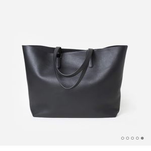 EVERLANE THE PETRA MARKET BLACK LARGE TOTE